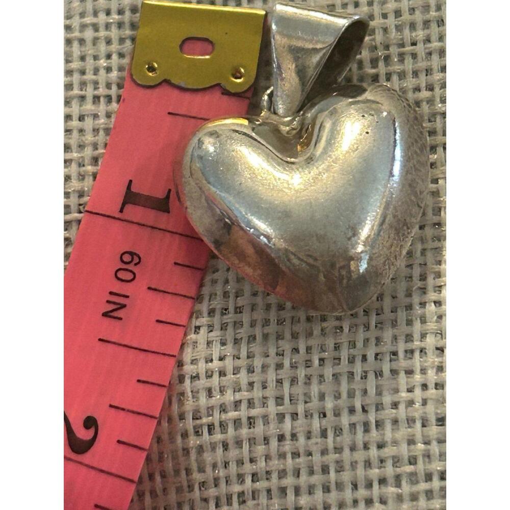 Lot a4001 inch Italy 925 sterling silver pendant  heavy - Picture 2 of 8